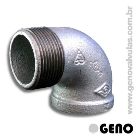 A GENO oferece o Cotovelo 90° Macho-Fêmea em Ferro Galvanizado. Ideal para redes hidráulicas, incêndio e fluídos não corrosivos. Certificado NBR 6943 e INMETRO. Saiba mais!