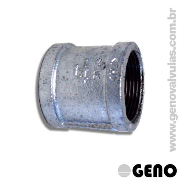 A GENO oferece Luva Paralela em Ferro Galvanizado para redes hidráulicas, industriais e combate a incêndio. Certificada NBR 6943 com selo INMETRO. Rosca BSP até 120°C. Saiba mais!