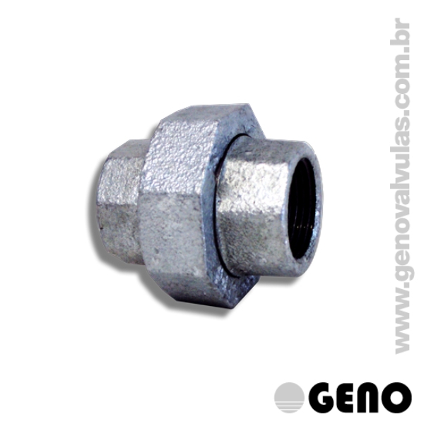 A GENO trabalha com a venda de União com Assento Plano em ferro galvanizado, rosca BSP, até 120°C e 10bar. Vedação prática e resistente. Produto com selo INMETRO. Saiba mais! 