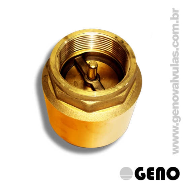 A GENO comercializa Válvula de Retenção Europa em latão forjado, com vedação inox. Instalação vertical ou horizontal. Até 25 bar. Ideal para água e ar comprimido. Saiba mais!