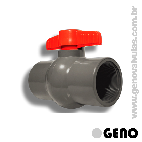Válvula esfera PVC compacta